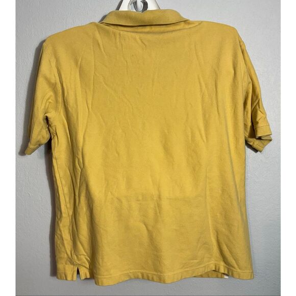 Carhartt Polo Shirt Gold Solid Short Sleeve Cotton Casual Men Size XL - Picture 3 of 7